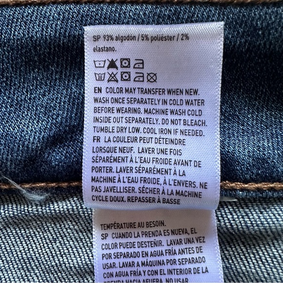 American Eagle REG High Rise SUPER STRETCH MIDRISE SKINNY KICK CROP Jeans Sz 12 - Picture 10 of 12